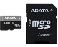 Adata MicroSDXC 64GB AUSDX64GUICL10-RA1 - 249321 - zdjęcie 2